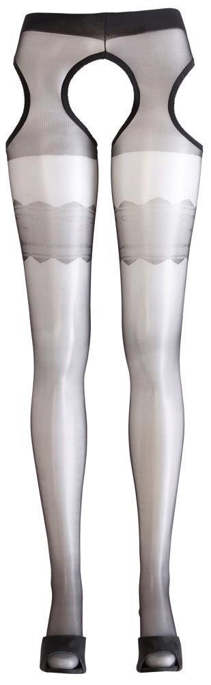 Tights with garter L Cottelli LEGWEAR