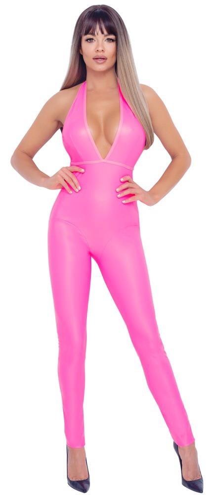 Jumpsuit hot pink S Cottelli PARTY