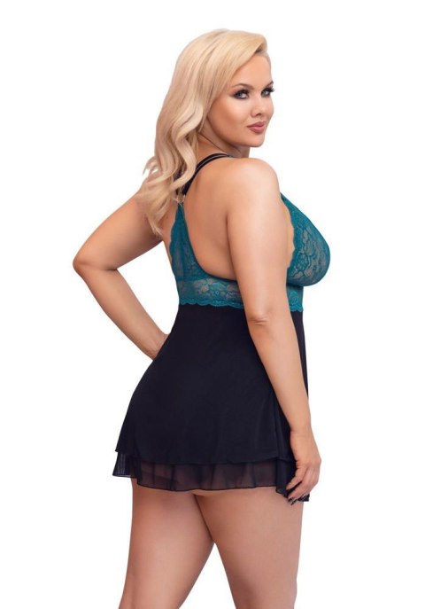 Babydoll petrol4XL Cottelli CURVES