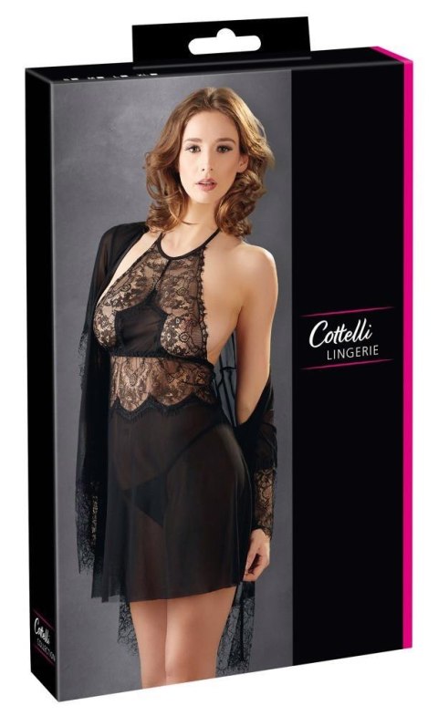 Chemise Set black S Cottelli LINGERIE