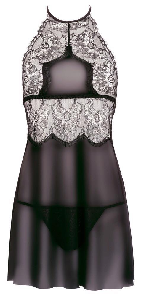 Chemise Set black S Cottelli LINGERIE