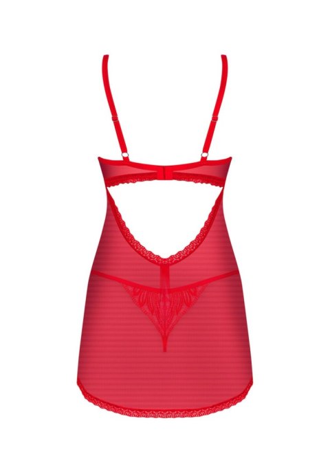 Chilisa babydoll i stringi M/L Obsessive