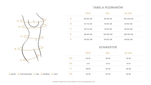 Donarella figi otwarte XS/S Obsessive