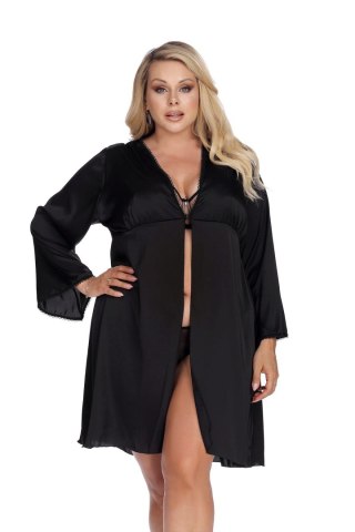 LAURA black robe L+ (czarny szlafrok) Anais