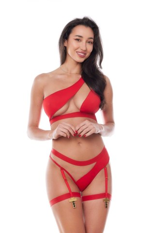 GISELLE RED SET (top&thong/top&figi) XXL/XXXL Anais