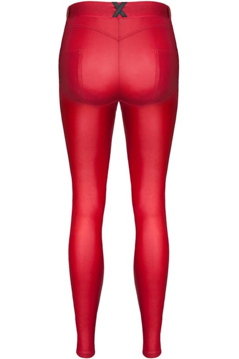 Bielizna - BRLIDIA001 legginsy czerwone rozmiar L Demoniq