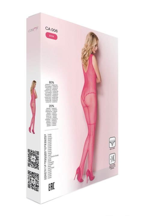 Bodystocking CA006 pink Casmir