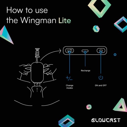 BLOWCAST- Wingman Lite Automatyczny Masturbator BLOWCAST