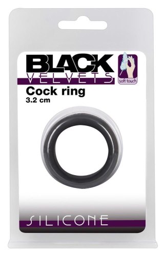 Black Velvets Cock Ring 3.2 cm Black Velvets