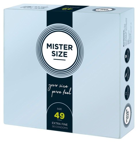 Mister Size 49mm pack of 36 MISTER SIZE