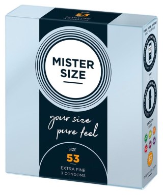 Mister Size 53mm pack of 3 MISTER SIZE