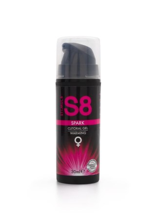 S8 Spark Clitoral Gel 30ml Warming Stimul8 S8