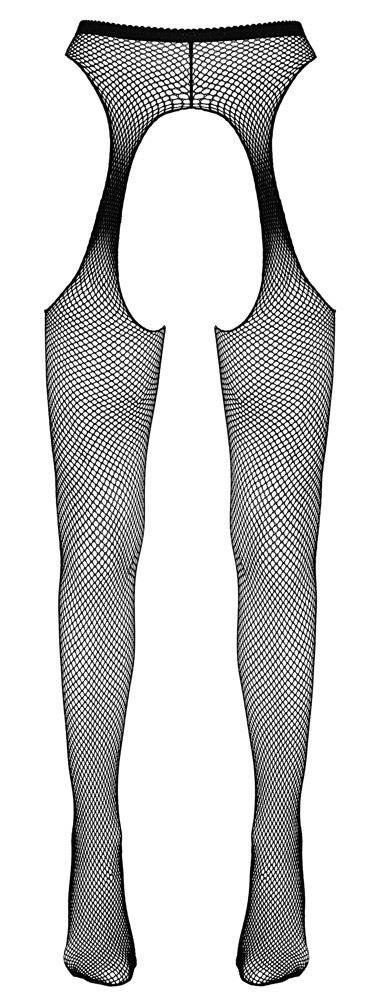 Sex Tights black S/M Cottelli LEGWEAR