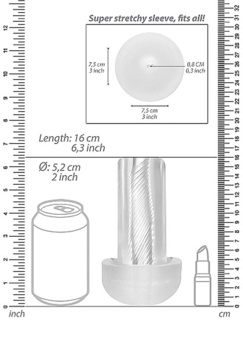 Automatic Cyber Pump with Masturbation Sleeve - Transparent By toyfa