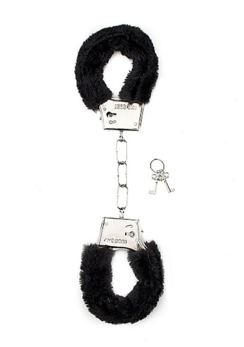 Furry Handcuffs - Black ShotsToys