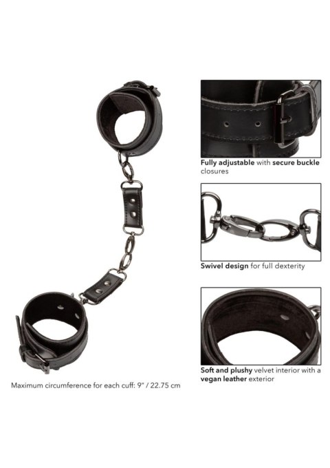 Hand Cuffs Black Calexotics