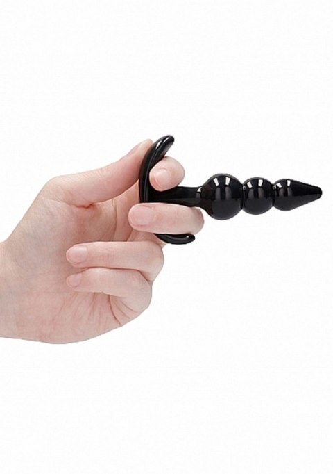 NO. 80 - 4-Piece Butt Plug Set - Black Sono