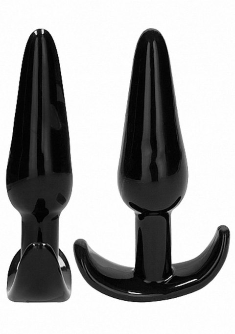 NO. 80 - 4-Piece Butt Plug Set - Black Sono