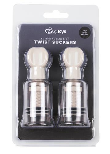 Pompka-Nipple & Clit Suckers Small 2 pcs EasyToys