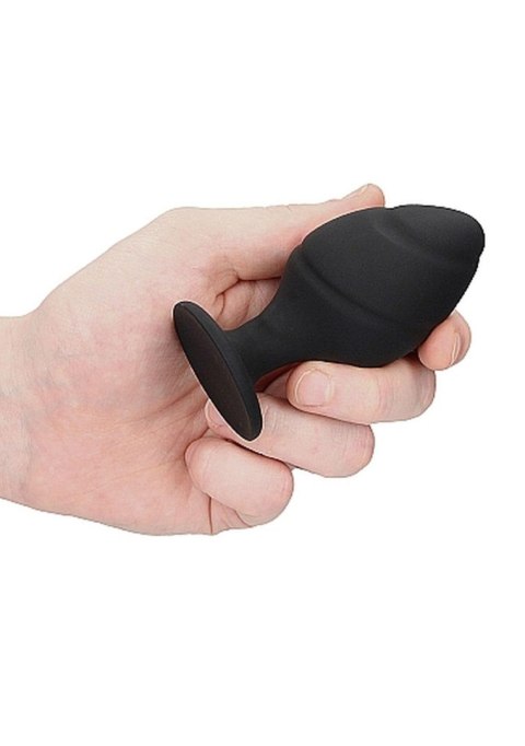 Swirled Butt Plug Set - Black Ouch!