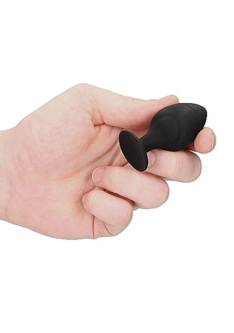 Swirled Butt Plug Set - Black Ouch!