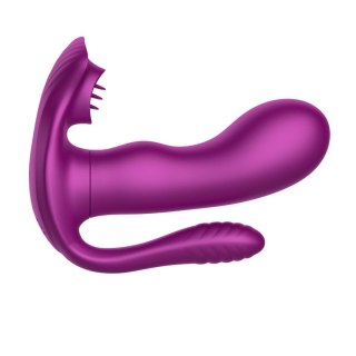 Tongue triple Stimulator PURPLE B - Series Cute