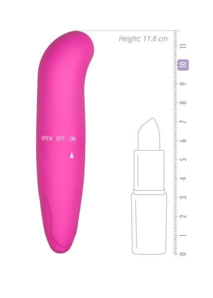 Wibrator-Mini G-Spot Vibrator - Pink EasyToys