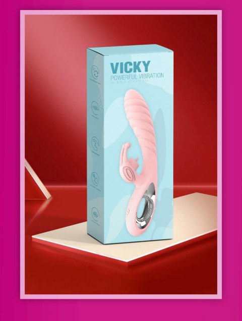 Wibrator-Vicky USB -Pink B - Series Lyla