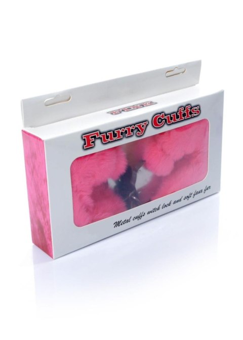 Kajdanki Fetish B - Series- Furry Cuffs Pink Fetish B - Series