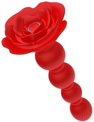 Rose rotating anal beads B - Series Cute