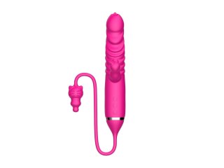 Tongue licking Triple Stimulation Thrusting Vibrator B - Series Cute