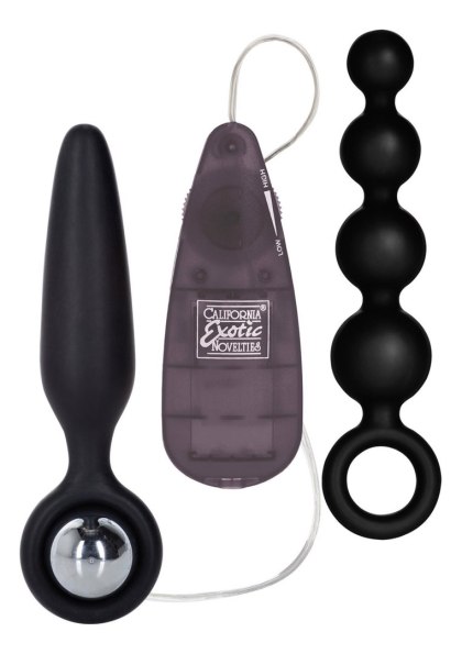 Booty Call Booty Vibro Kit Black Calexotics