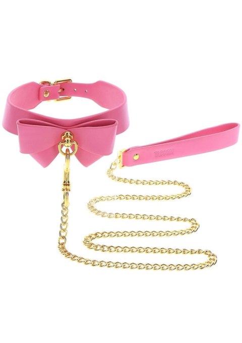 Collar and Leash Pink Taboom