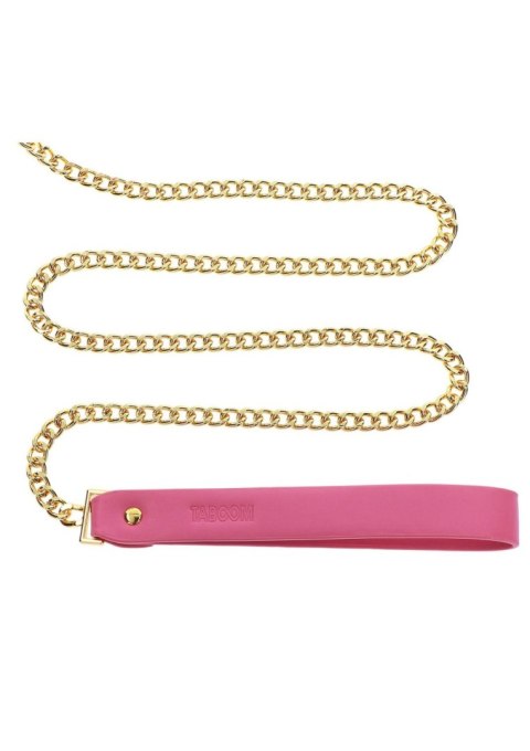 Collar and Leash Pink Taboom