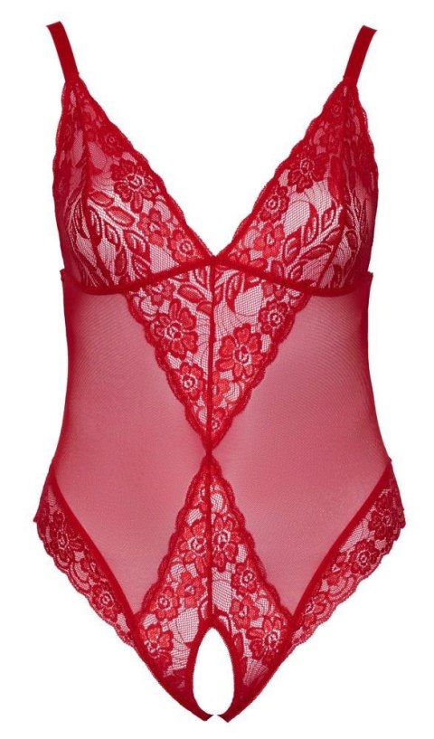 Crotchless Body red XL Cottelli CURVES