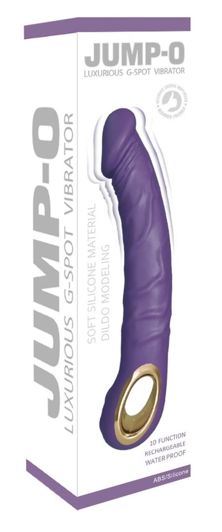 Realistic Vibrator PURPLE B - Series Cute