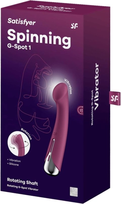 Satisfyer Spinning G-Spot 1 Red Satisfyer