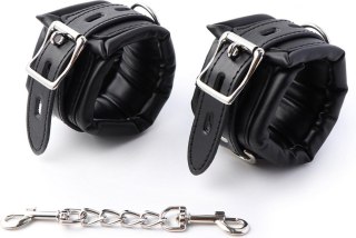 Fetish Fever - Cuffs with chain - Black Fetish Fever