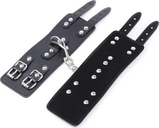 Fetish Fever - Cuffs with two buckles - Black Fetish Fever