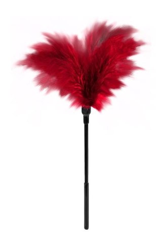 GP SMALL FEATHER TICKLER RED Guilty Pleasure BDSM