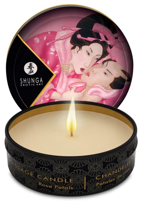 Mini Massage Candle Roses Shunga