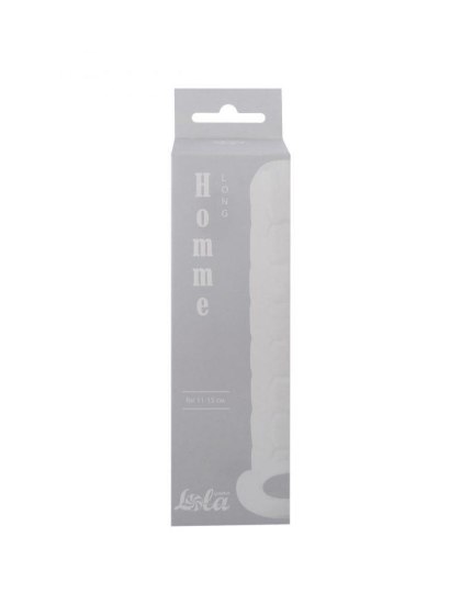 Penis sleeve Homme Long White for 11-15cm Lola Games Homme