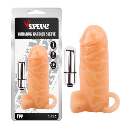 Vibrating Warrior Sleeve Super Me