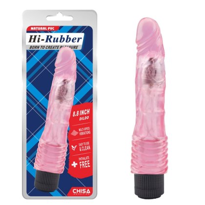 8.8 Inch Dildo - Pink HI-Rubber