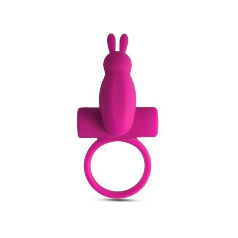 Anello fallico vibrante con rabbit Pink Toyz4lovers