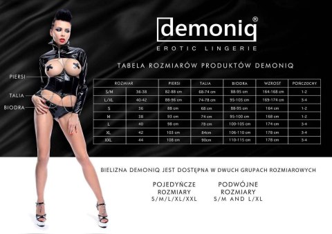 Bielizna-Anija Black S Demoniq