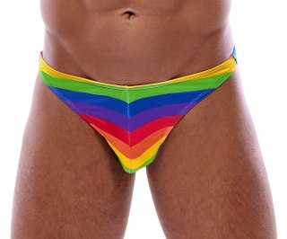 Men's Thong Rainbow L Svenjoyment