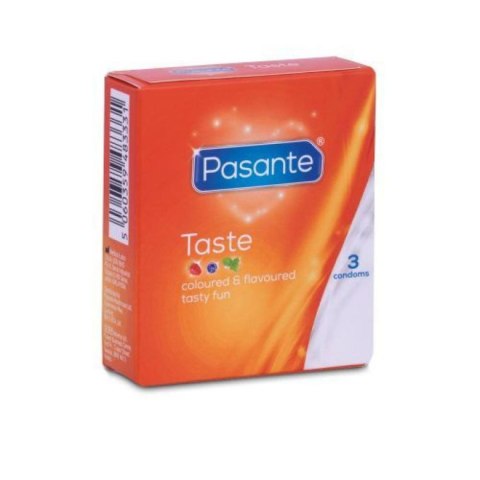 Pasante Taste Mixed condoms 3pcs Pasante