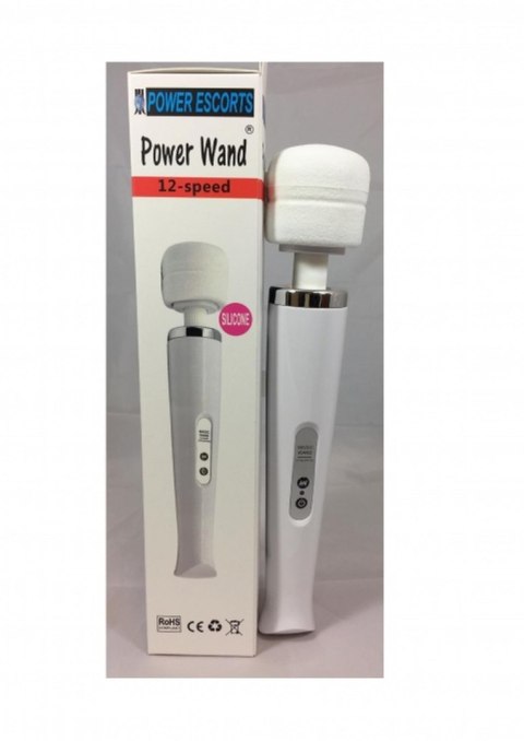 Powerwand white eu plug big size wand massager Power Escorts