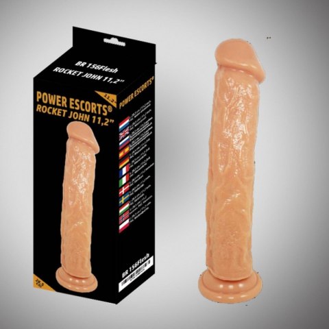 Rocket john flesh dildo 11,2 inch / 28,5 cm Power Escorts